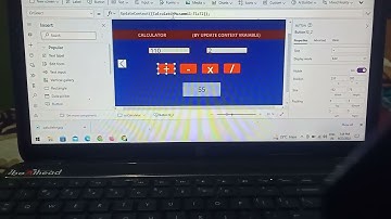 Calculator made by PowerApp with Variable Context Variable(my FirstY video)