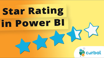 Stars rating (with half stars) using Power BI icons only!