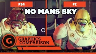 No Man's Sky PC v PS4 Graphics Comparison