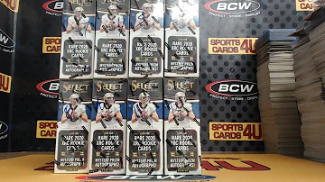 2019 Panini Select Football 4Box Team Break #20 (4-3-20)