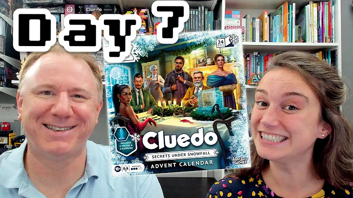 Cluedo/Clue Advent Calendar Day 7 - Secrets Under Snowfall