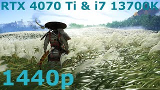 Ghost Of Tsushima  [1440p] - RTX 4070 Ti & i7 13700K - MAX SETTINGS-PC GAMEPLAY - PERFORMANCE 60 FPS