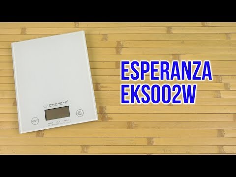Ваги кухонні Esperanza EKS002W Lemon 5 кг, видео 1