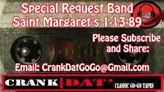 Special Request Band Saint Margaret's 1/13/89