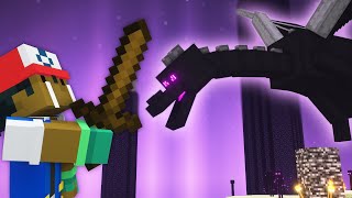 Beating Minecraft, But I can only use Wooden Tools