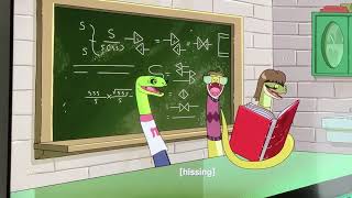 Rick and Morty Snake Equation S4:E5 (using quantum tensor networks)