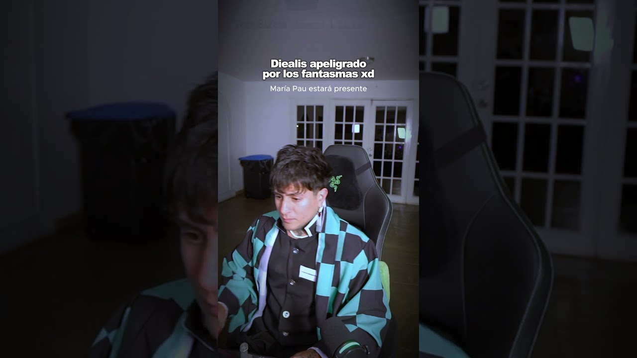 Diealis apeligrado por los fantasmas xd