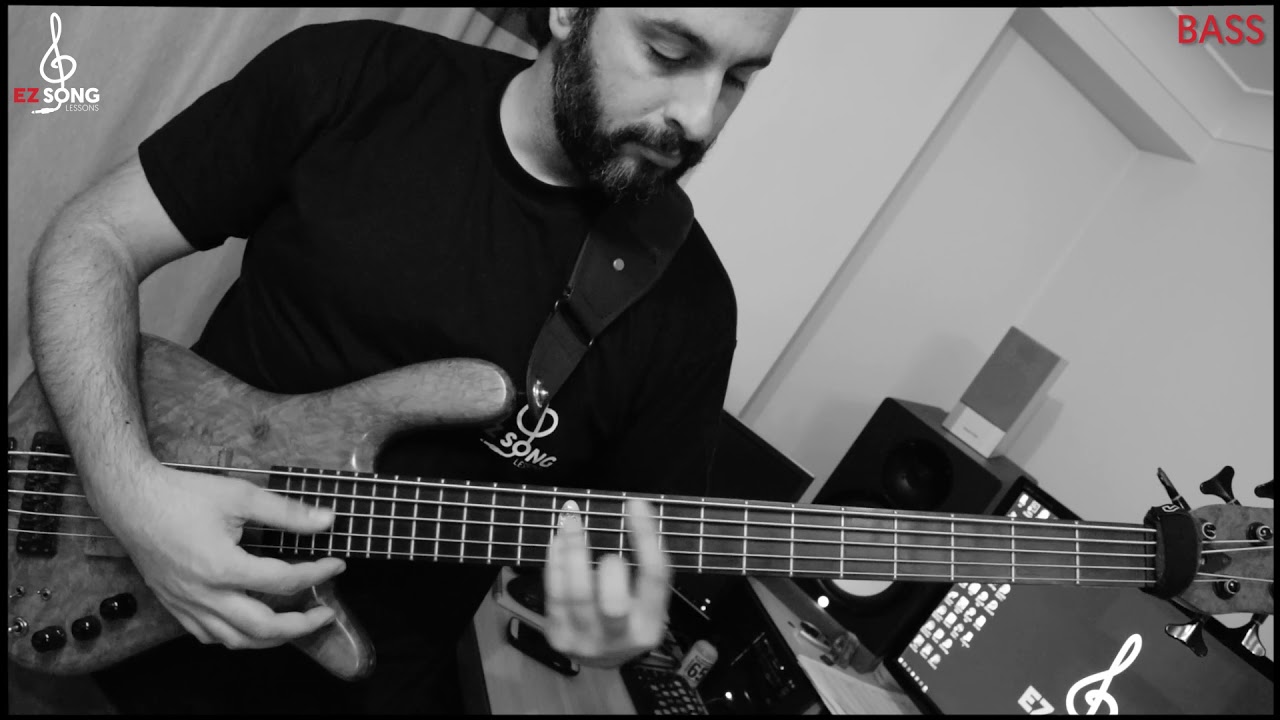Feel Good Inc - Gorillaz  [BASS Cover/Lesson With TABs/Scores]