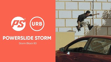 Xavi Eguino on the NEW Powerslide Storm Black 80
