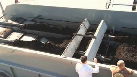 Ashross RUMig3 rail car unloading system test video