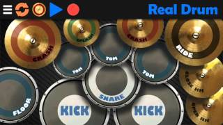 Real Drum (by Kolb Apps) - music app for Android and iOS. screenshot 2