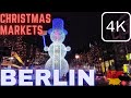 A festive stroll through Europe's best Christmas markets in 4K Walk tour, Berlin । বার্লিন জার্মানি