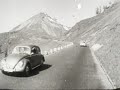50er  Jahre Autofahrt  Alpenregionen Deutschlands, Österreichs, der Schweiz und Italiens privat Film