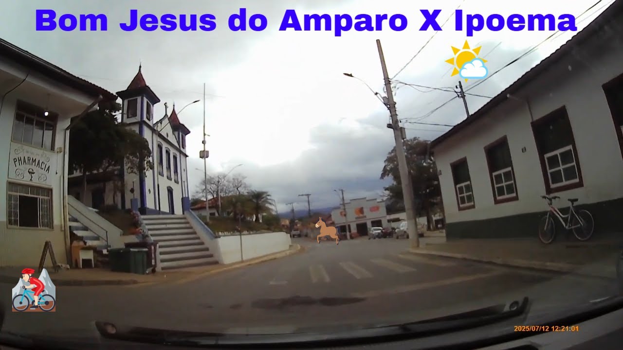 Bom Jesus do Amparo MG a Ipoema Mg
