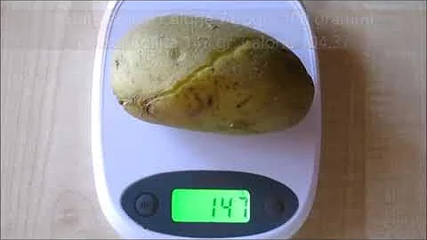 Quanti sono 100 grammi di patate?