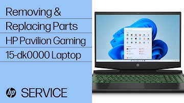 Removing & replacing parts for HP Pavilion Gaming 15-dk0000 | HP Computer Service