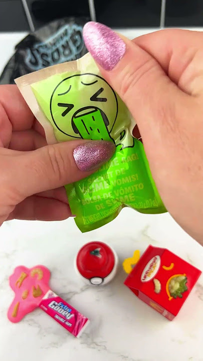 Mega Gross Minis Opening Satisfying Video ASMR! 🤮#shorts #asmr #mini