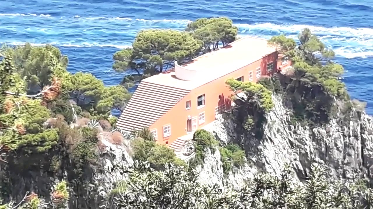 Casa Malaparte Capri July 19 Youtube