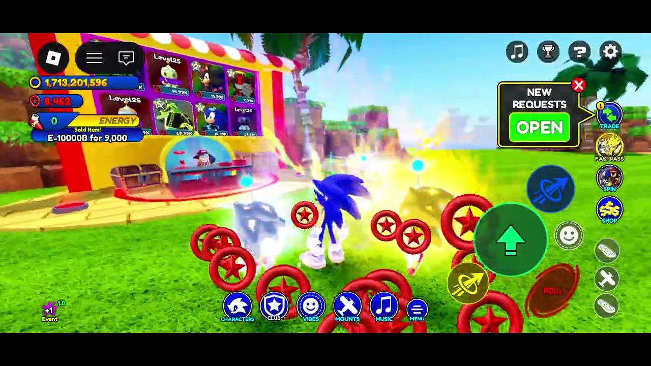 Playing sonic speed simulator (the comeback)