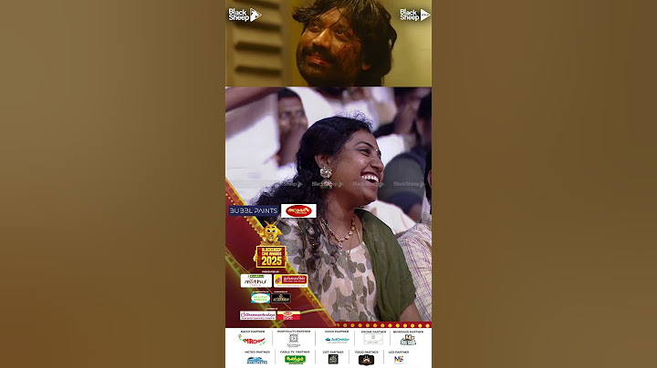 நடிப்பு அரக்கன் 🔥For a Reason | Blacksheep Cine Awards 2025 | Sj Surya
