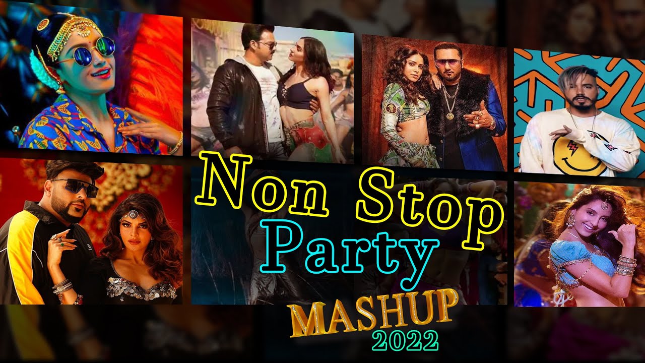 Non-Stop Party Mashup 2022 | | Bollywood Party Songs 2021 | Sajjad Khan Visuals