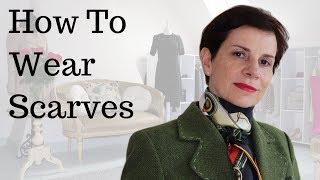 How To Wear Scarves To Uplift An Outfit