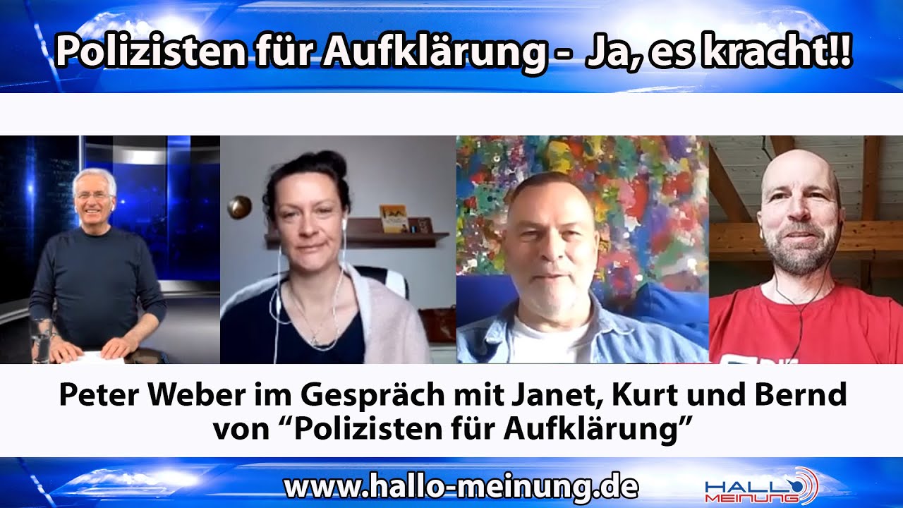 Polizisten für Aufklärung - Ja, es kracht!!