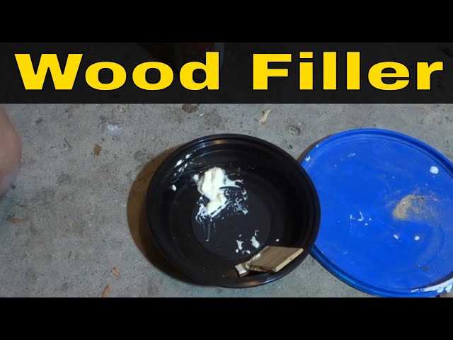 How to Use Wood Filler – Love & Renovations