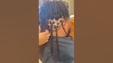 3 Strand Twists ✨ #locstyles #locs #twists #locjourney