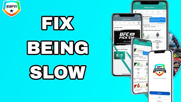How To Fix And Solve Being Slow On Espn Fantasy App | Final Solution