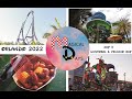 Orlando Vlog 2022 - Day 3 - Universal Parks - Velocicoaster - Volcano Bay - Mardi Gras Food & Parade