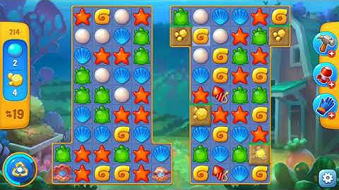 Fishdom Level 214 🐠No Booster | Crafter799