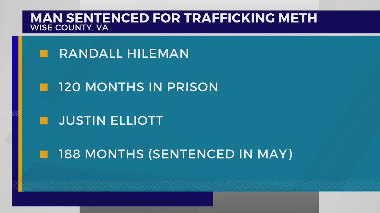 Attorney General: Wise Co. man sentenced for trafficking meth - YouTube