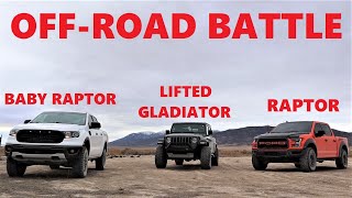 2020 Ford Raptor Vs Jeep Gladiator Vs Ford Ranger: Is the Raptor Worth the Gladiator + the Ranger???