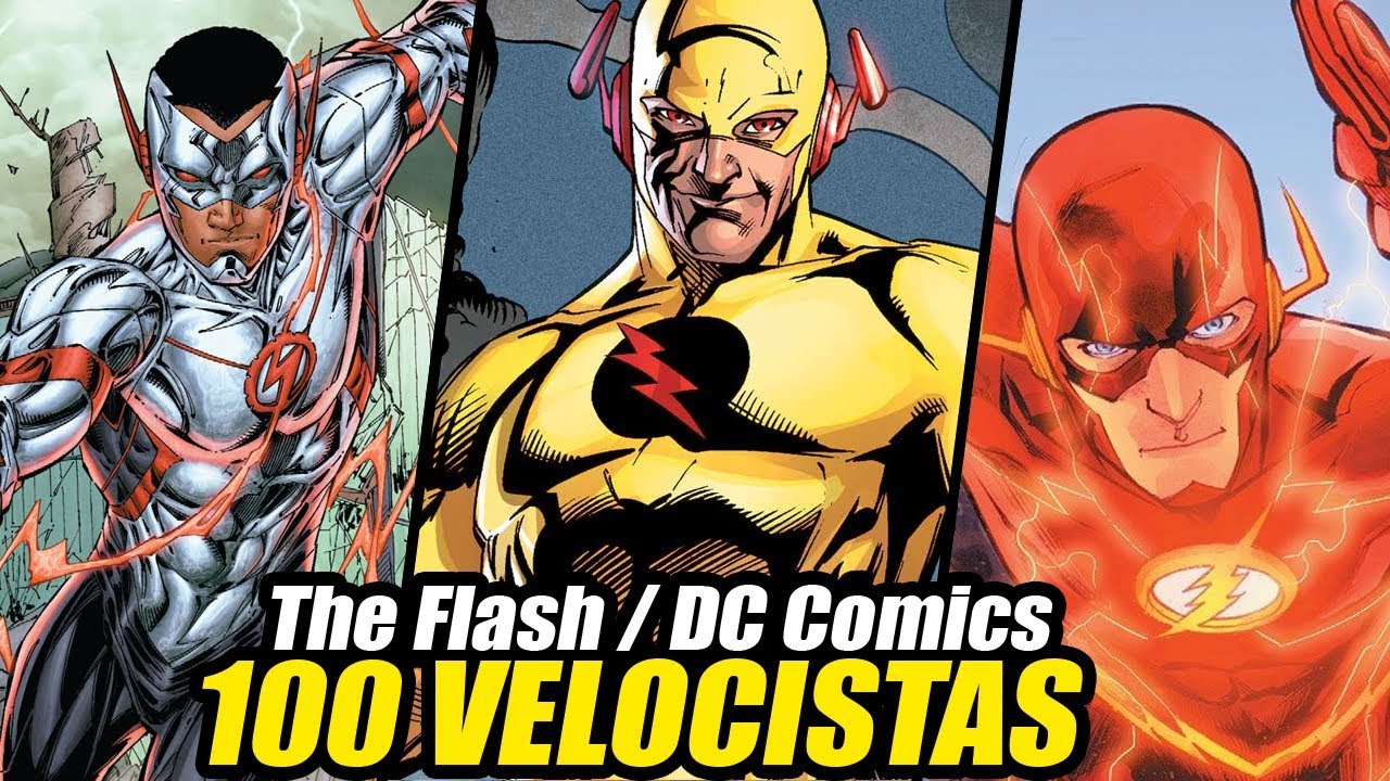 100 VELOCISTAS CONOCIDOS De The Flash y DC Comics - Flash del ...