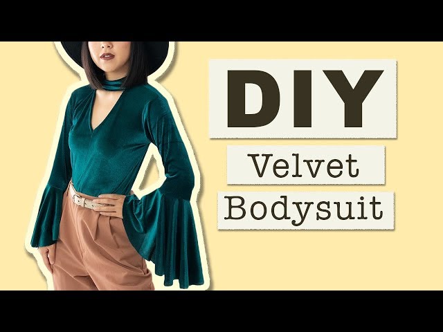 DIY Cut-Out Bodysuit | Made From Scratch