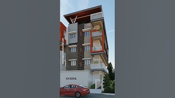 G+3 Apartment Designs ❤️ #mparchitecture3d  #3d #architecture #architectual #apartment #apartments