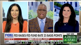 Fed raises Fed Fund rate by 25 basis points — DiMartino Booth joins Charles Payne of FBN