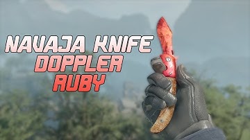 Navaja Knife | Doppler (Factory New) Ruby Cs2 Skin showcase