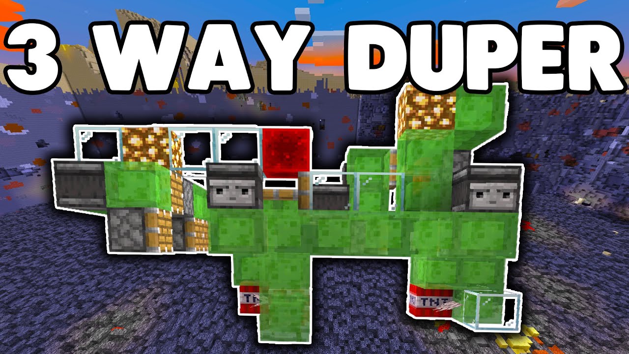 3 Directional TNT Duper | How To Build A 3 Directional Tnt Duping ...