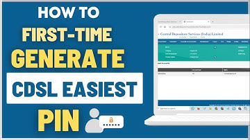 How To First Time Generate CDSL Easiest PIN for share transfer