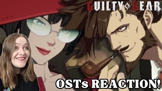 THESE OSTs JUST TOO GOOD! | First time reaction to GUILTY GEAR STRIVE OSTs (Character themes)