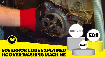 Hoover Washing Machine E08 Error Code - How to Fix!