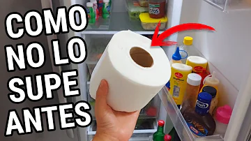 ¿Por qué deberías poner toallitas de papel en la nevera?