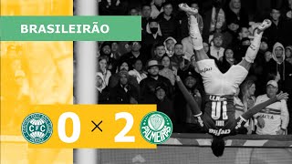 Coritiba 0 x 2 Palmeiras - Gols - 12/06 - Campeonato Brasileiro 2022