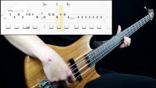 Red Hot Chili Peppers - This Velvet Glove (Bass Cover) (Play Along Tabs In Video)