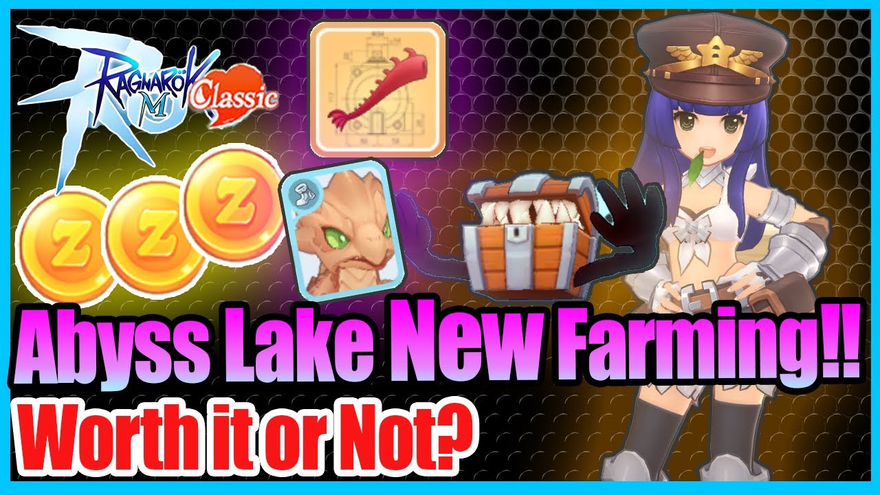NEW Abyss Lake Map Farming!! Does it worth!? [Ragnarok Mobile Classic ...