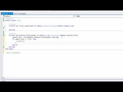 Visual Basic HD : Testing Network Connections