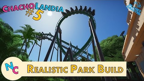 B&M Inverted Coaster | Realistic Planet Coaster Park: ChachoLandia #5