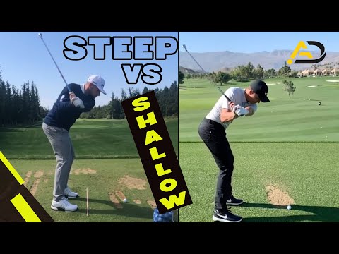 Steep V&rsquo;s Shallow Golf Swings